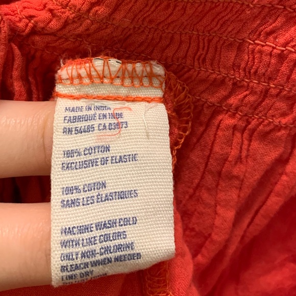 Boho Flowy Cute Hippie American Eagle Top - Picture 5 of 6